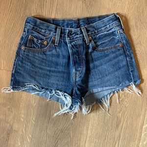 Levi’s original fit jean shorts